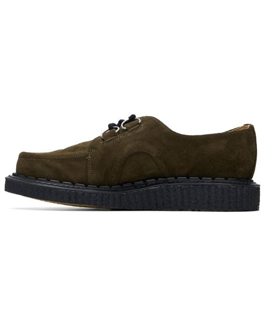 George Cox Black Khaki Dace Derbys for men