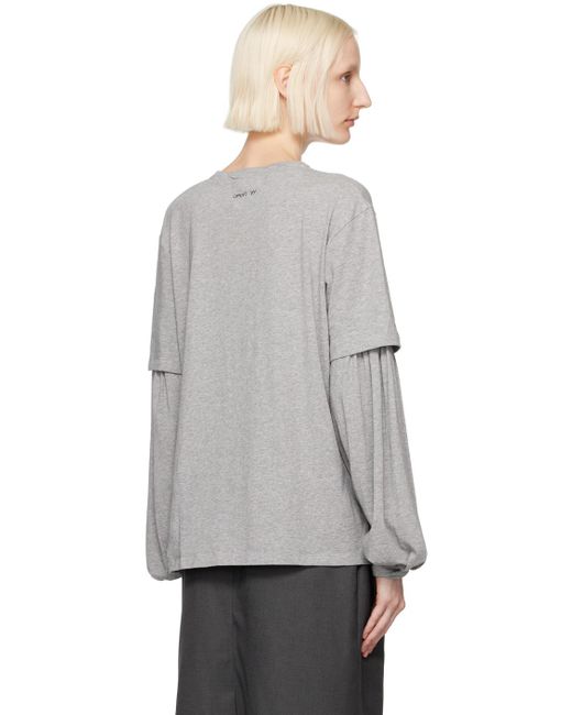 OPEN YY トリプルノット　クルーネック　長袖Tシャツ OPEN YY トリプルノットクルーネック長袖Tシャツ