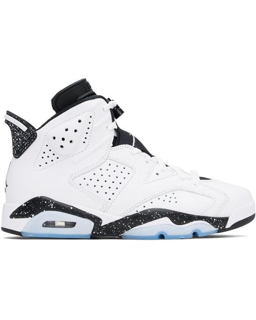 Nike Black Air Jordan 6 Retro Sneakers for men