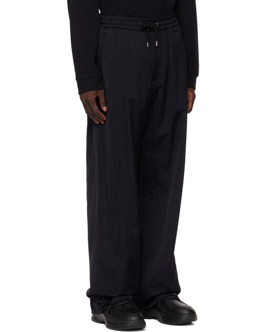 Pantalon noir à cordons coulissants Wooyoungmi pour homme en coloris Black