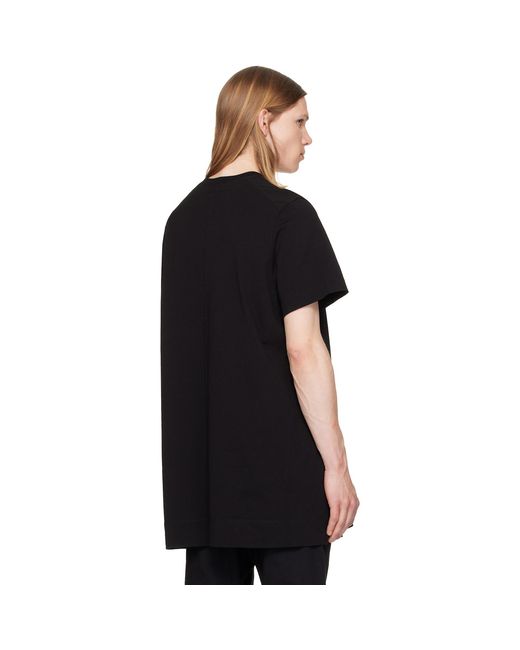 Julius Black Prayer Flare T-Shirt for men