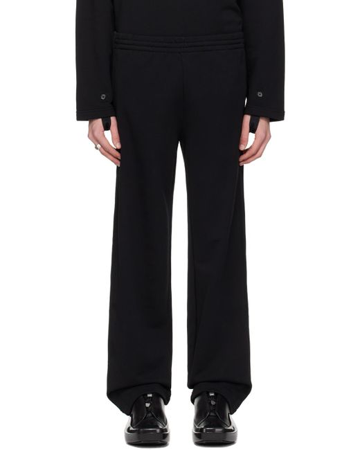 Pantalon de survêtement noir à sangles Helmut Lang pour homme en coloris Black