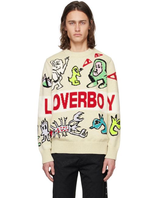 Charles Jeffrey Black 'loverboy' Sweater for men