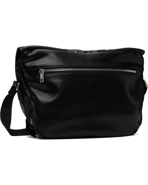 Wooyoungmi Black Crossbody Satchel for men