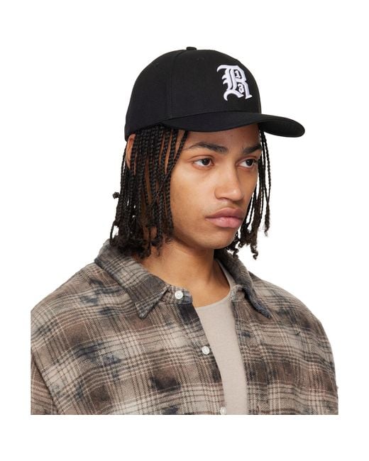 R13 Brown Logo Baseball Cap for men