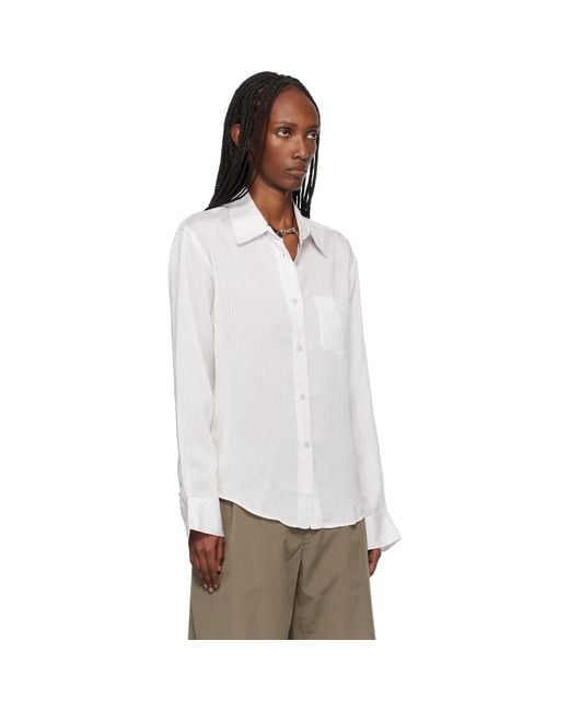 Our Legacy White Forever Shirt