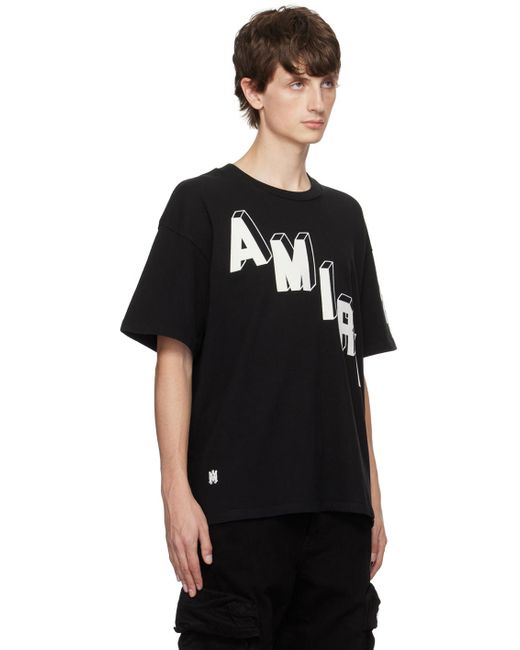 T-shirt hockey skater noir Amiri pour homme en coloris Black