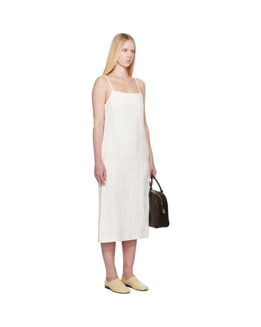 Studio Nicholson Black Off- Danae Midi Dress