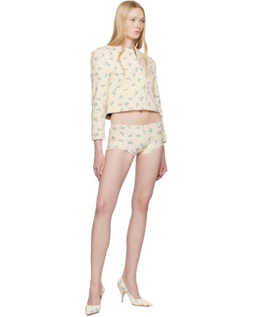 Ashley Williams Multicolor 'Care' Serena Shorts