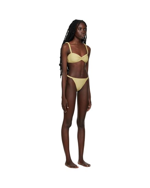 DIOTIMA Black Matte Ruch Bikini