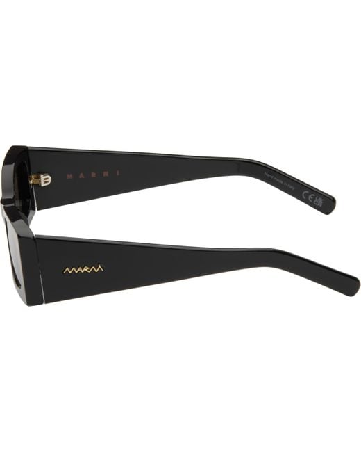 Marni Black Zokoa Sunglasses for men