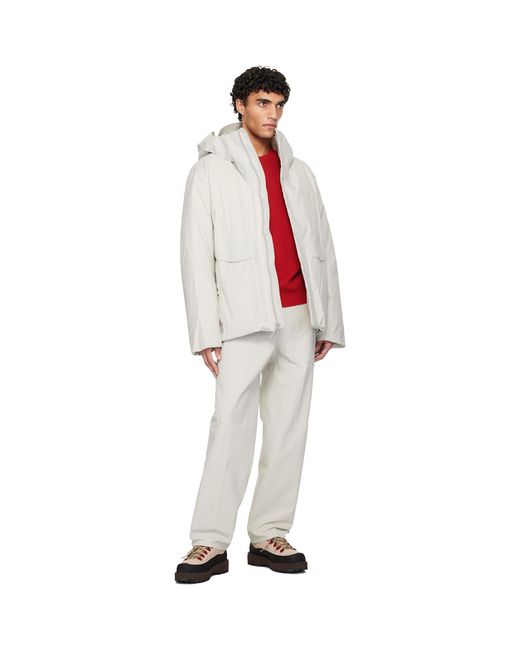 Veilance White Sorin Down Jacket for men