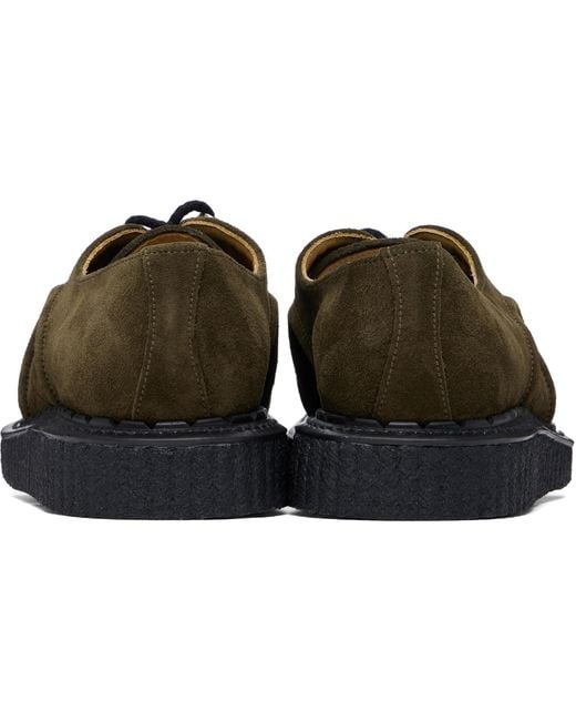 George Cox Black Khaki Dace Derbys for men