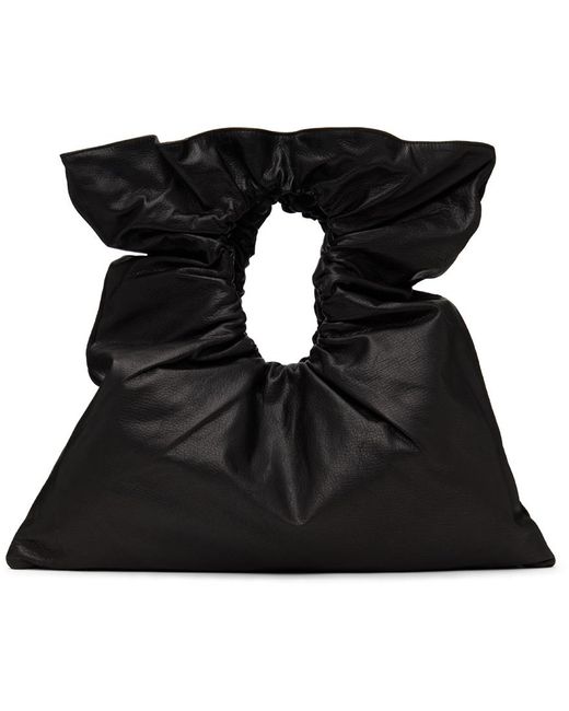 Y's Yohji Yamamoto Black Gathe Bag