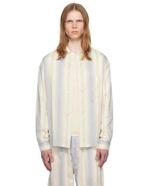 Lemaire Multicolor Relaxed Long Sleeve T-Shirt for men