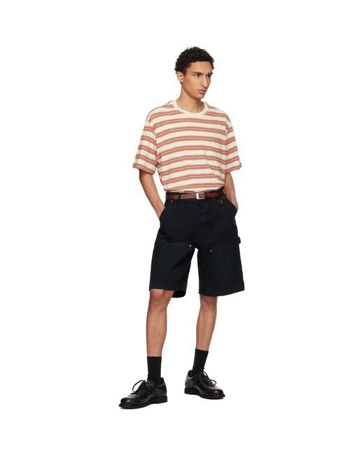 Wooyoungmi Black Cotton Shorts for men