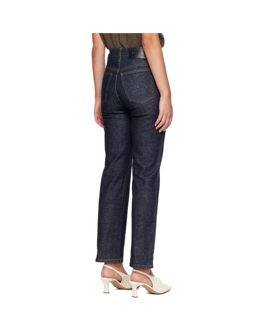 Khaite Blue Abigail Jeans