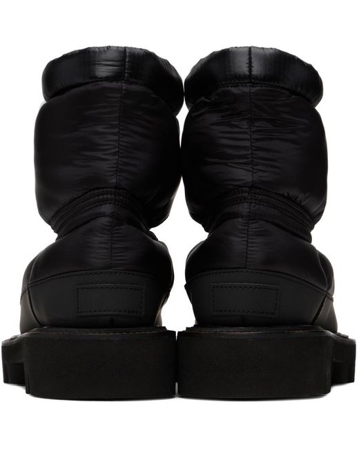 Sacai Black Padded Boots for men