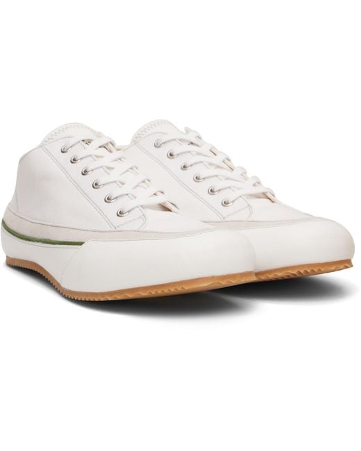 Maison Margiela White Traveler Sneakers for men