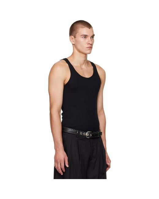 Our Legacy Black Split Shorts for men