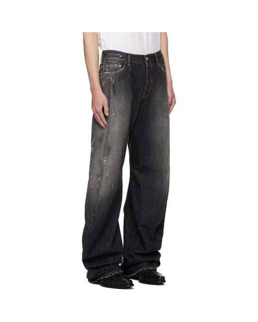 Acne Black 2006M Trafalgar Jeans for men