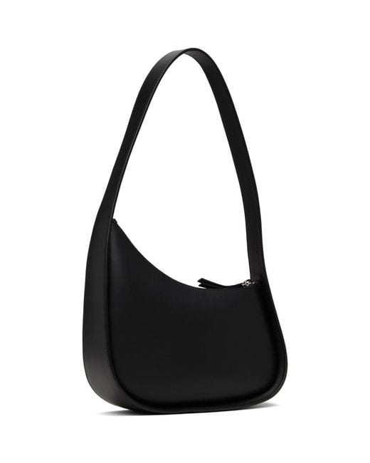 The Row Black Half Moon Bag