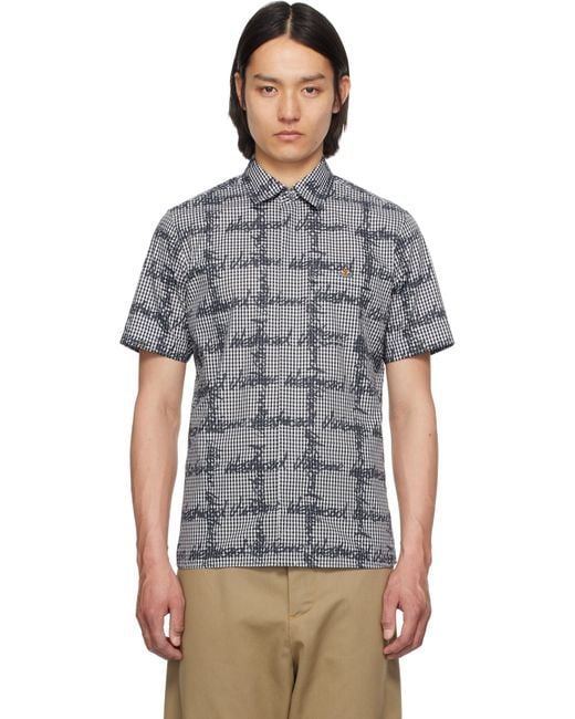 Vivienne Westwood Gray Classic Shirt for men