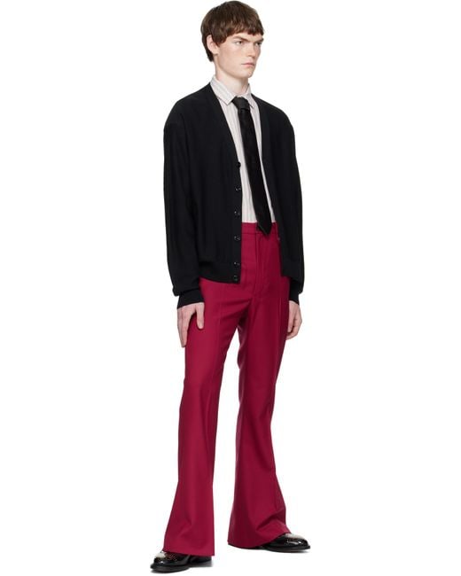 Ernest W. Baker Black Satin Tie for men