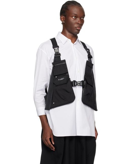 Junya Watanabe Mxdvs Edition Cargo Vest in Black for Men | Lyst