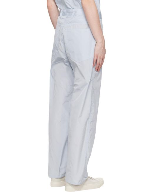 Pantalon ajusté padova bleu Sofie D'Hoore en coloris White