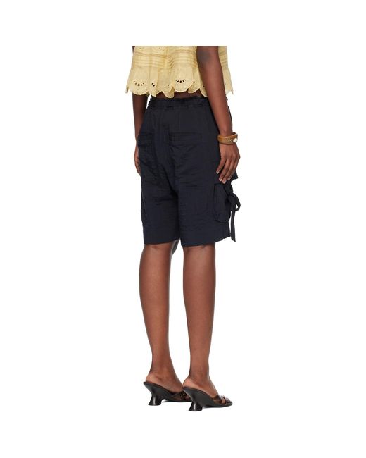 Isabel Marant Black Bermia Shorts