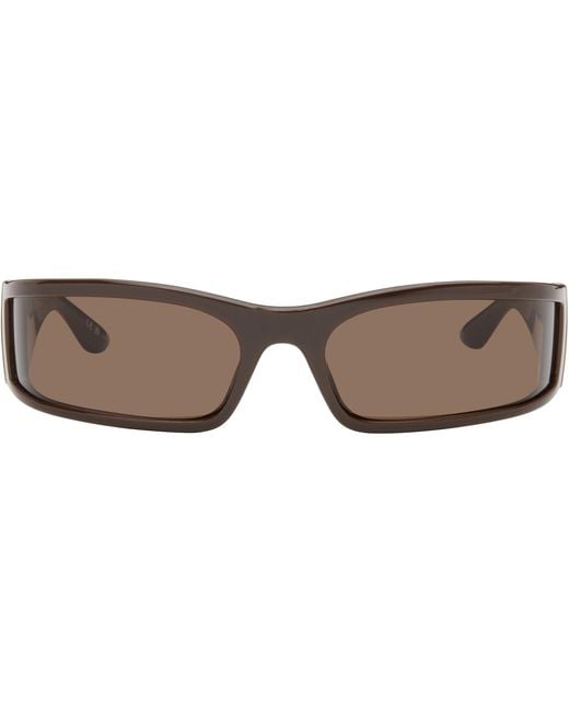 Balenciaga Black Extreme Sunset Sunglasses for men