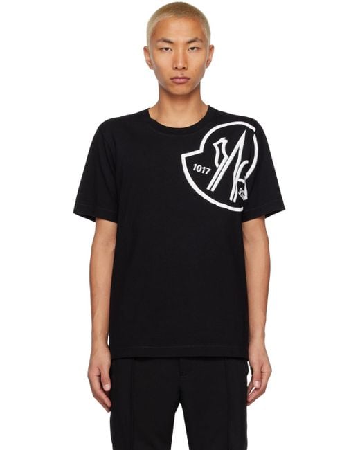 Moncler Genius 6 Moncler 1017 Alyx 9sm Black T-shirt for men