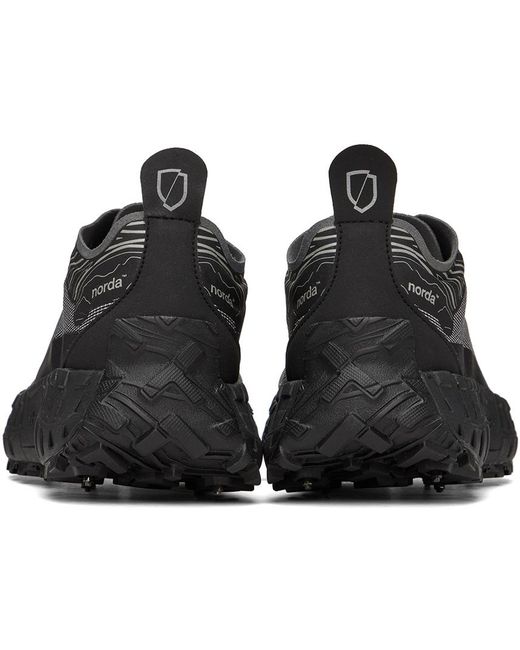 Norda Black 001 G+ Spike Sneakers