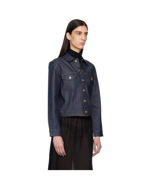 A.P.C. Blue Dion Denim Jacket