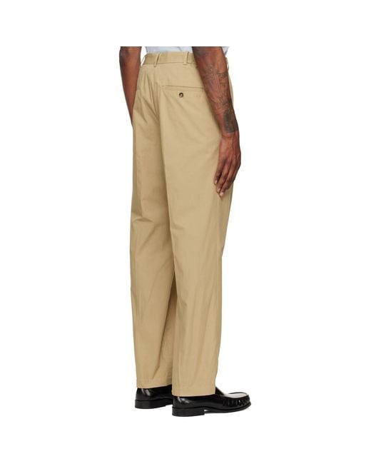 A.P.C. Natural Dylan Trousers for men