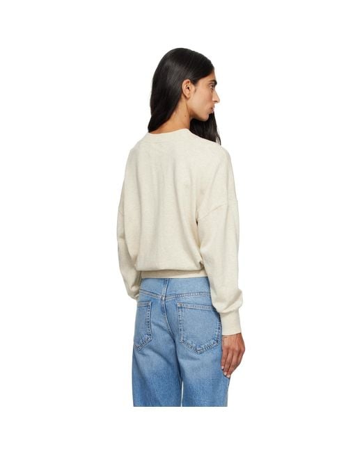 Isabel Marant White Marisans Sweater