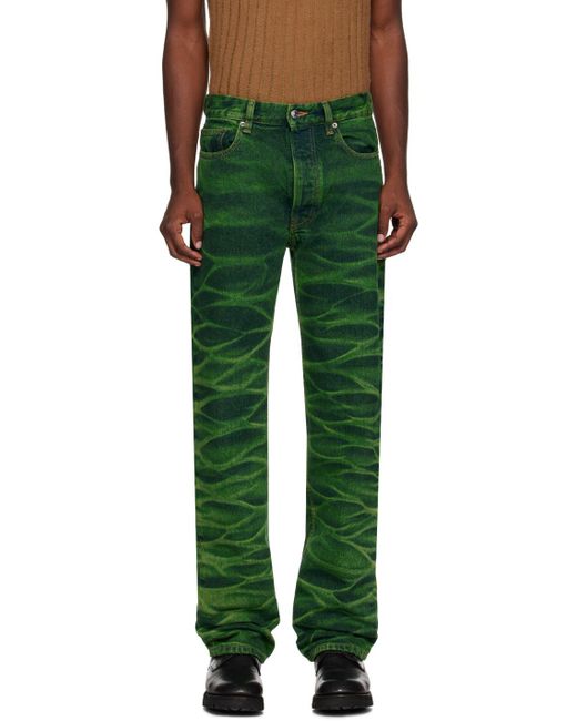 WOOD WOOD Green Al Jeans for men
