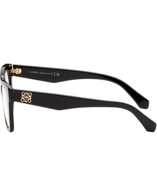 Loewe Black Anagram Glasses for men