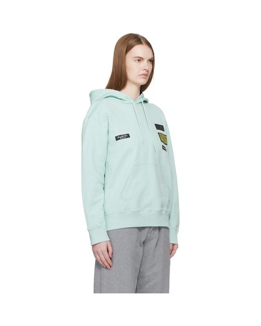 MM6 by Maison Margiela Gray Cotton Hoodie