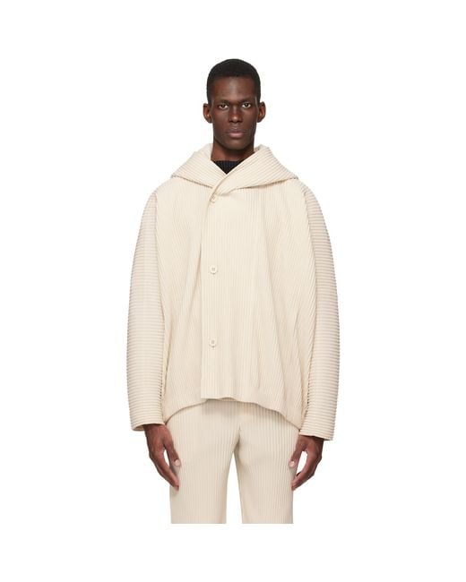Homme Plissé Issey Miyake Natural Monthly Colors March Jacket for men