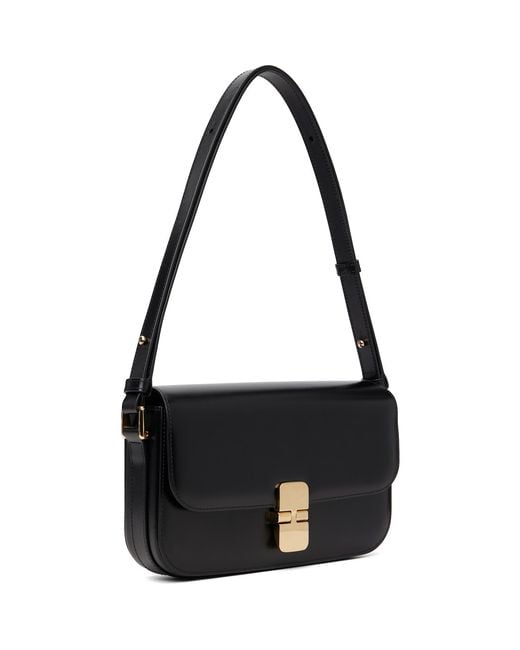 A.P.C. Black Grace Shoulder Bag