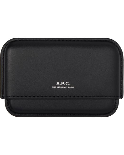 A.P.C. Black Magna Carta Cardholder for men