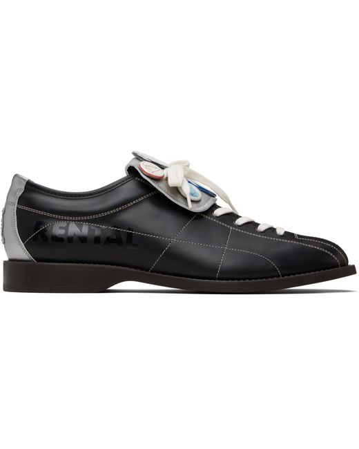 KENZO メンズ ブラック Paris Striker' リボン ダービー