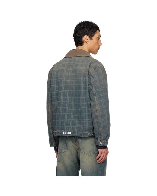 Hope Black Pond Denim Jacket for men