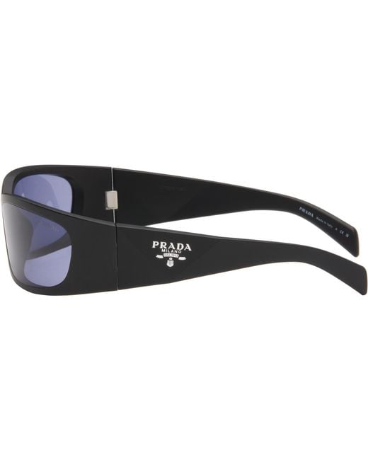 Prada Blue 'Prada Symbole' Sunglasses for men