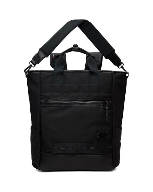 Master Piece Black Rise Ver.2 3Way Backpack for men