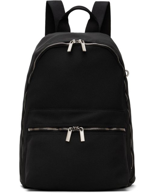 Rick Owens Black Porterville Heavy Cordura Backpack for men