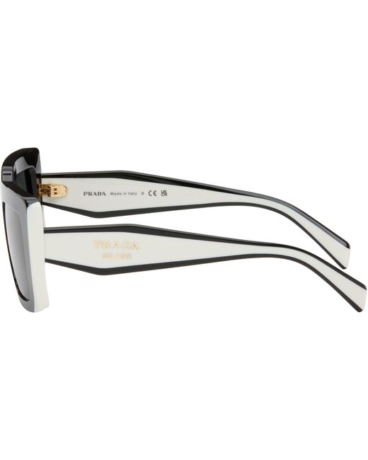 Prada Black 'Prada Logo' Sunglasses