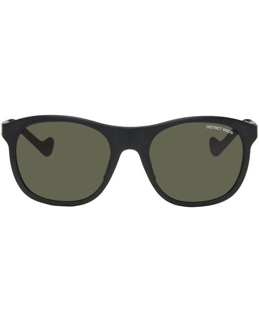 District Vision Black Nako Multisport Sunglasses for men